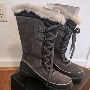 Sorel Women's Tivoli III High Boot Quarry/Cloud Grey 7.5